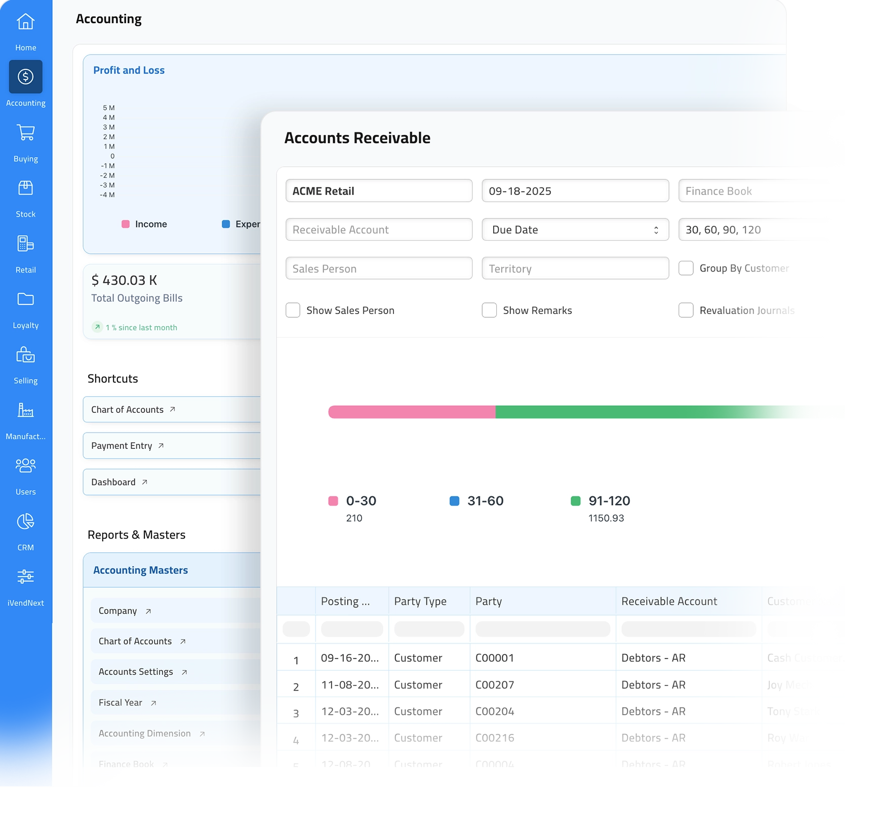 Finance & Accounting POS